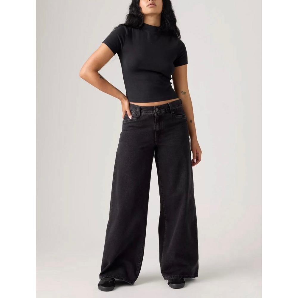 Levi's '94 Baggy Wide Leg Women 29 Black